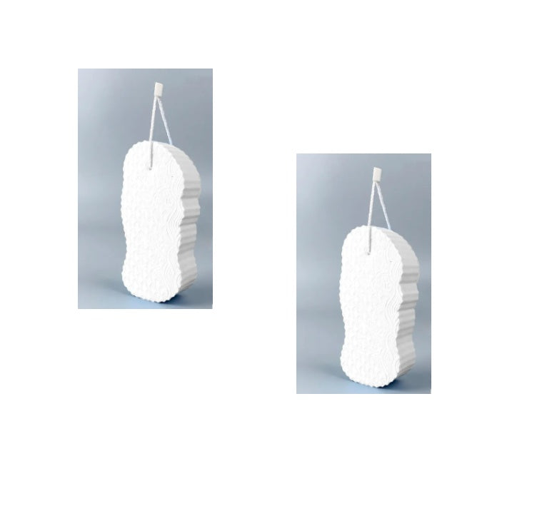 Gentle Exfoliating Body Sponge 3D Bath Tool – Skin Polishing Shower Scrubber