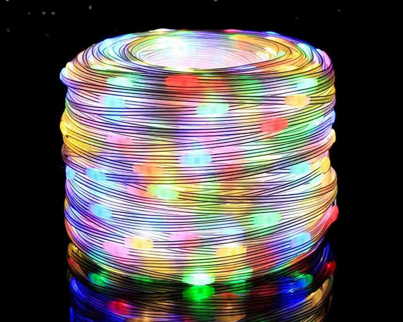 Outdoor Christmas LED String Lights – Solar Powered Decorative Fairy Lights