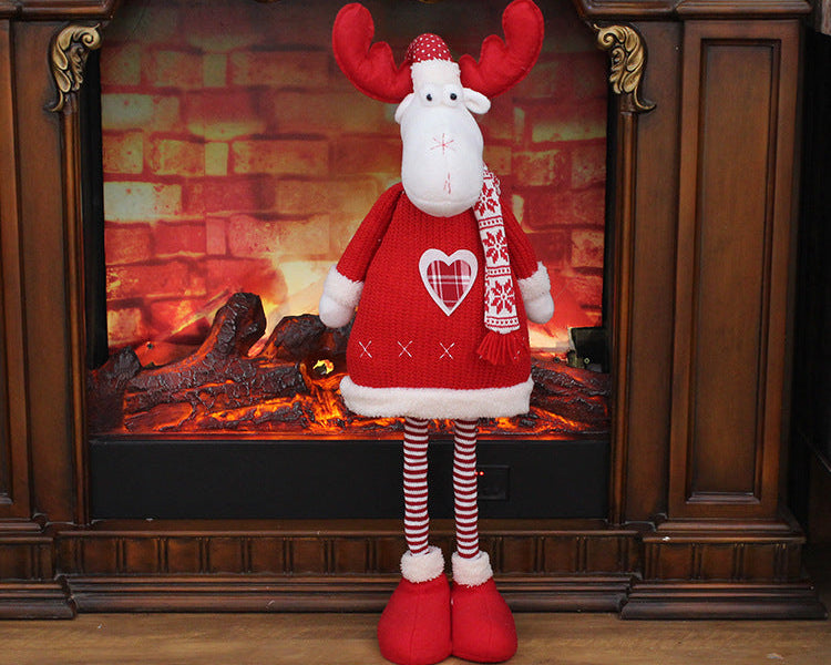Santa Claus Doll Large Christmas Decor – Holiday Home Decoration for Party, Gifts & Events