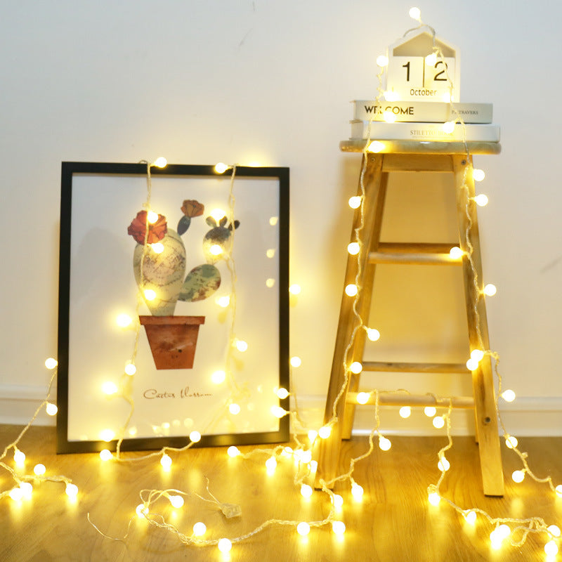 Indoor Christmas Decoration Lights LED – Cozy Holiday String Lights for Bedroom, Tree & Party Decor