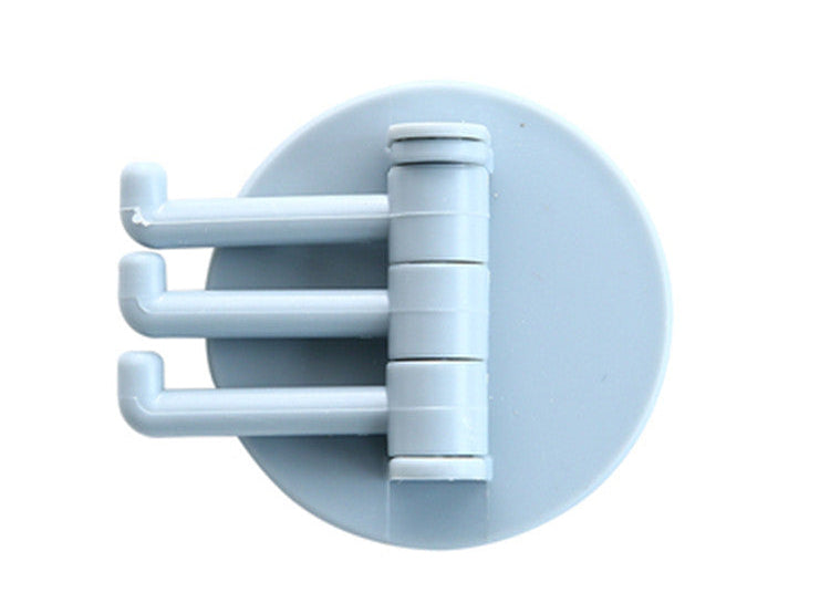 Kitchen & Bathroom Wall Hooks – ABS Nail-Free Adhesive Hooks for Storage & Organization