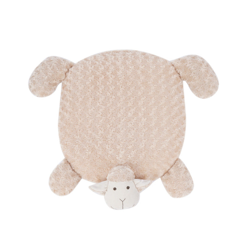 Adorable Sheep Floor Mat – Soft Warm Pad for Pets & Home Decor