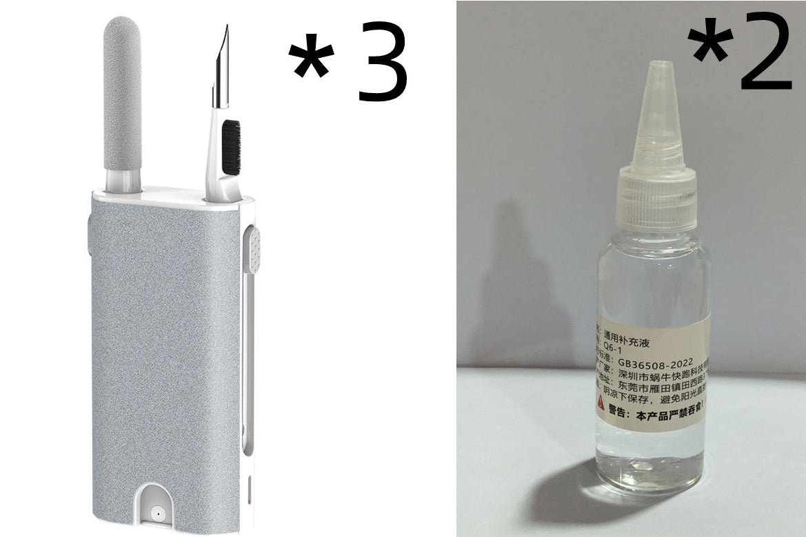 5-in-1 Screen Cleaner Kit – Portable Phone, Laptop & Earbud Cleaning Tool