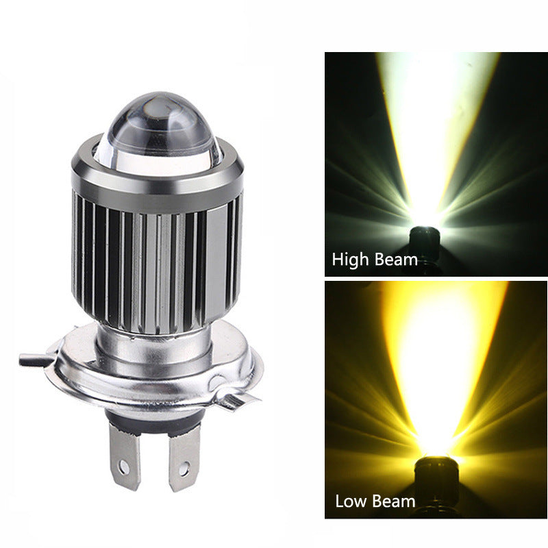 Universal Car & Motorcycle LED Bulbs – Dual Color Headlights Super Bright Upgrade Kit