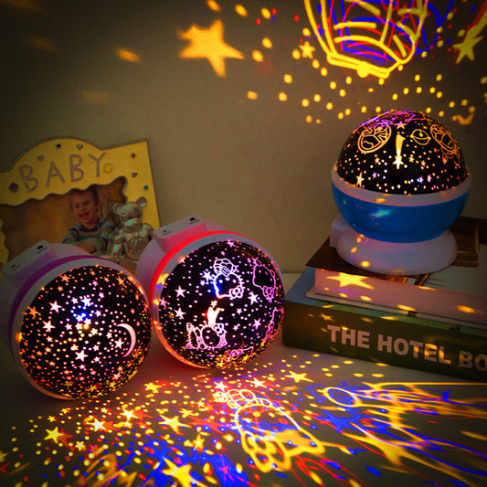 Rotating Galaxy Star Projector LED – Night Light