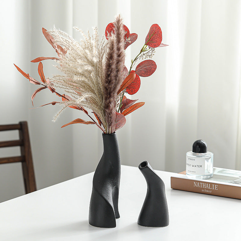 Modern Nordic Home Decoration Vases – Scandinavian Ceramic Ornaments