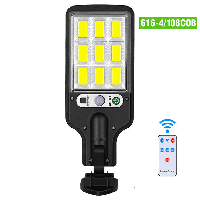 Solar Wall Light Outdoor Waterproof – LED Security Lamp for Garden & Home