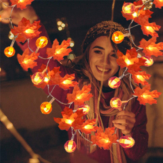 Halloween LED Pumpkin Lamp – Festive Fall Decor, Cozy Home & Outdoor Decoration