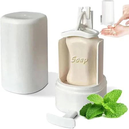 Wall Mounted Soap Grinder Dispenser – Kitchen & Bathroom Soap Powder Organizer Box