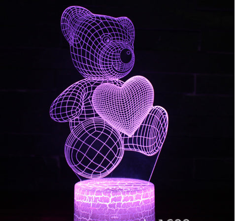 Best 3D LED Lamp – Acrylic Illusion Night Light for Room Decor