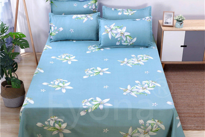 Soft Cartoon Bed Sheets – Single Piece Bedding for Kids, Teens & Dorm Rooms