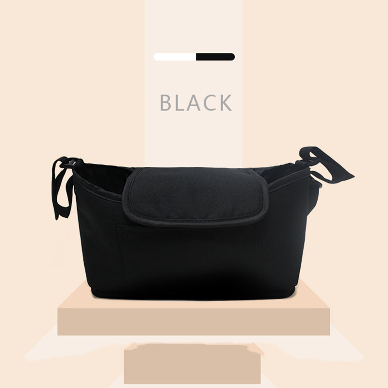 Baby Stroller Organizer Bag – Pram Storage Bag with Cup Holder for Travel & Daily Use