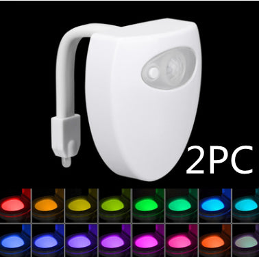 Toilet Sensor Night Light – Color Changing LED for Safe Night Bathroom Visits