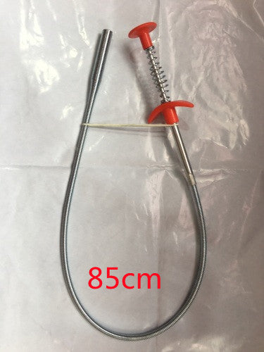 Household 60CM Drain Unclogger – Kitchen Sink Hair Catcher & Sewer Cleaning Rod Tool