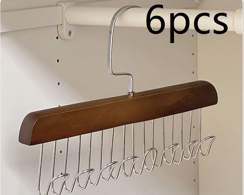 Home Closet Organizer Multi-Hook Storage Rack – Space Saving Clothes Hanger