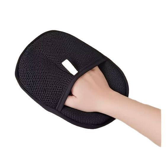 Pet Deshedding Glove – Hair Removal Brush for Long, Short & Curly Fur