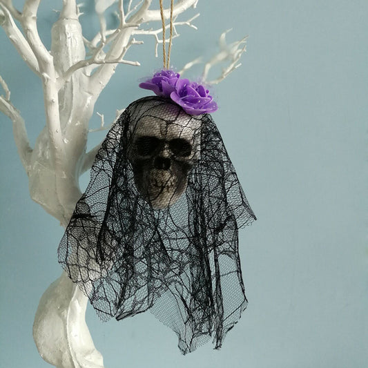 Halloween Skull Hanging Decor – Scary Horror Prop | Haunted House Party Decoration