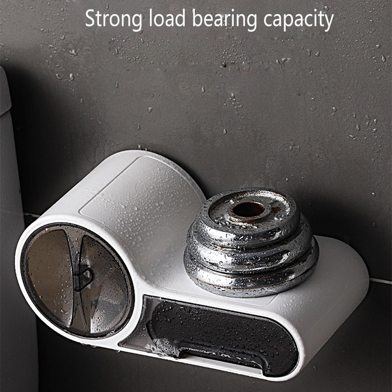 Space Saving Toilet Paper Holder Rack – Modern Bathroom Tissue Organizer Wall Mount