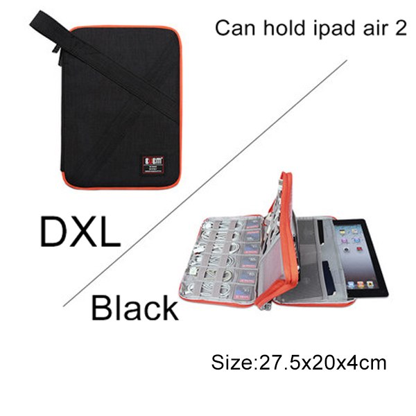 Travel Gadget Organizer Case – Cable Storage Bag for Phone Chargers & Tech Accessories