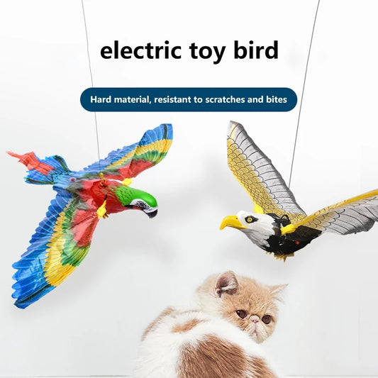 Automatic Flying Eagle Cat Toy