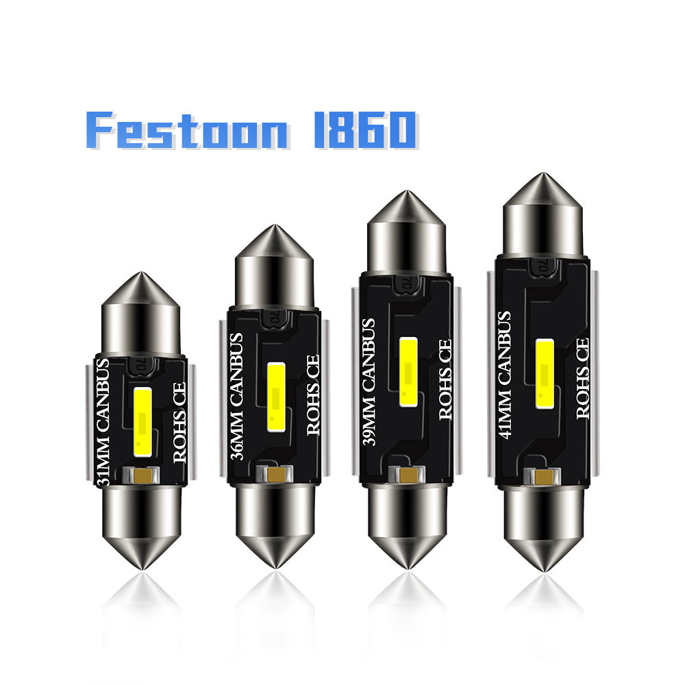 Car Interior LED Reading Light – USB Adjustable Clip Auto Night Lamp
