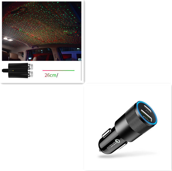 Auto Roof Star Projector Lights - Starry Sky Projector LED Night Lamp