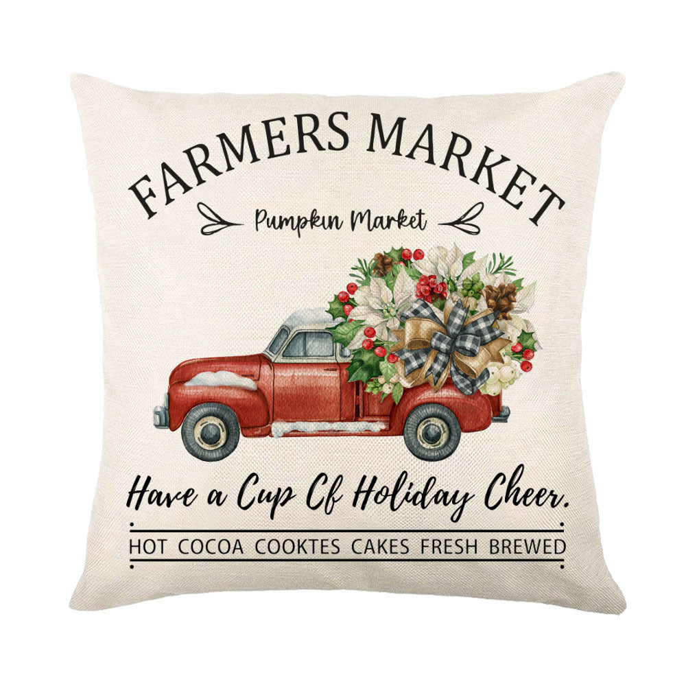 Festive Snowflake Cushion Covers for Holiday Home Décor