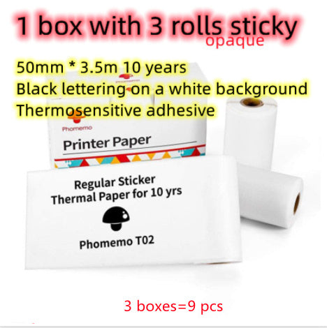 Mini Label & Photo Printer – Easy, Quick, Portable