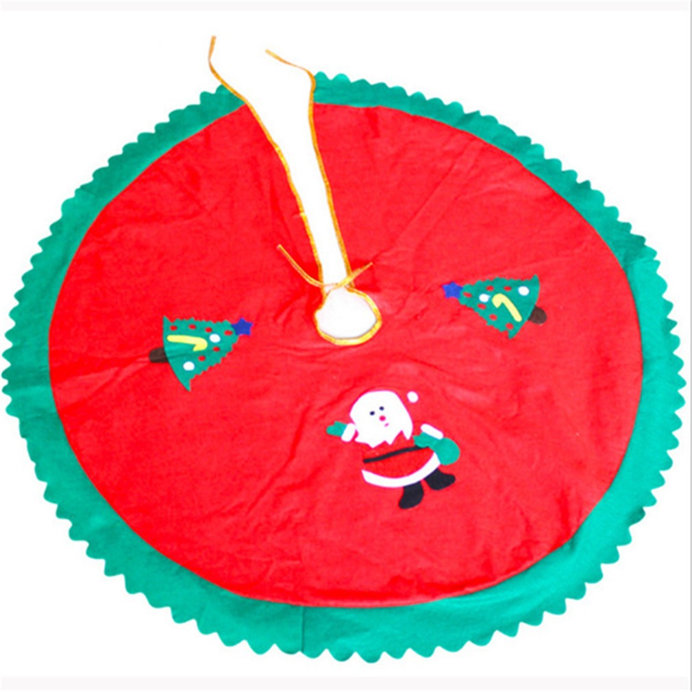 Christmas Tree Skirt Decoration – Festive Xmas Tree Base Cover for Holiday Home Decor