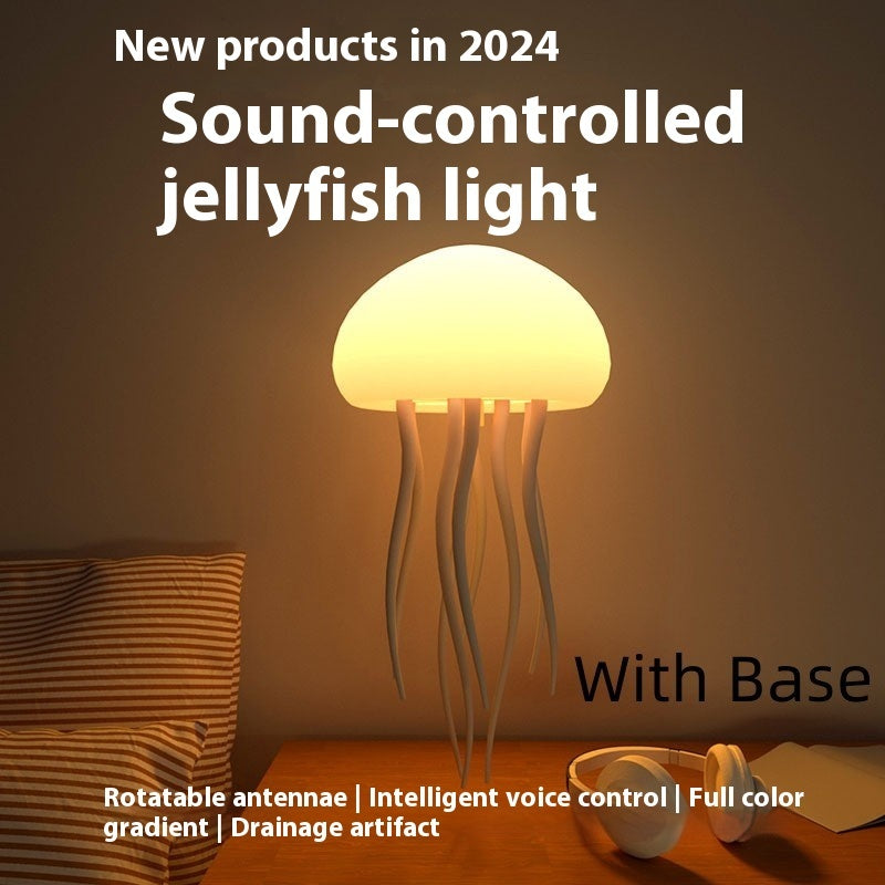 Smart Jellyfish LED Lamp – Night Light, Desk & Bedside Ambient Decor