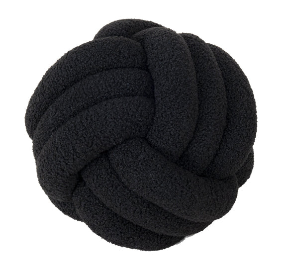 Spherical Lamb Wool Cushion – Soft Sofa Throw Pillow for Living Room & Bedroom Decor