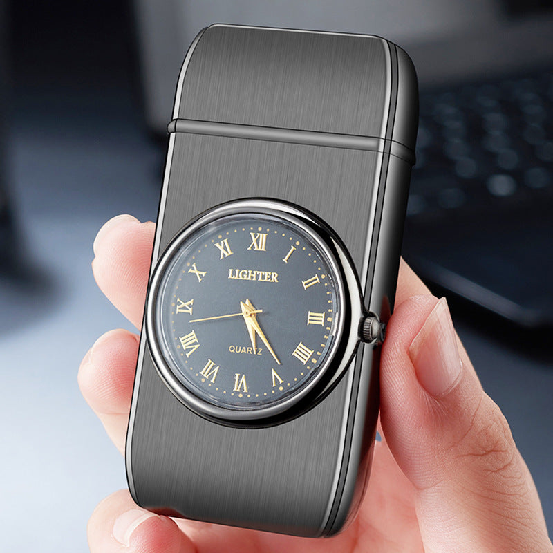 Creative Multifunction Watch Lighter for Men – Portable LED Flashing Cool Gift Idea