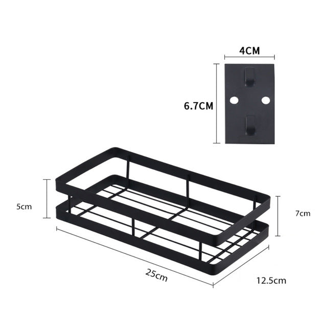 Multi-Function Kitchen Wall Shelf Organizer – Storage Rack for Home Organization & Storage