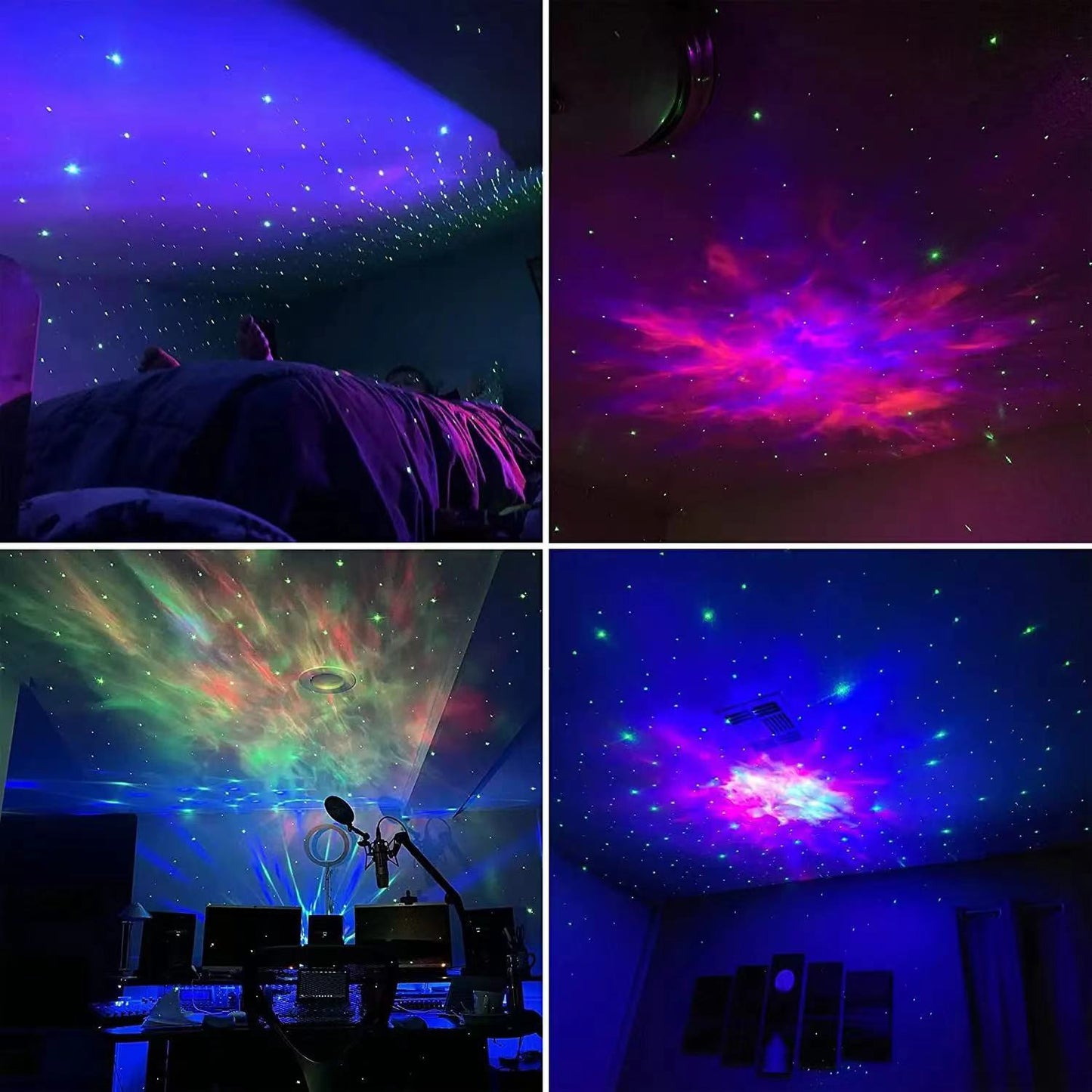 Galaxy Starry Sky Projection Lamp – Astronaut LED Night Light | Cozy Room Decor