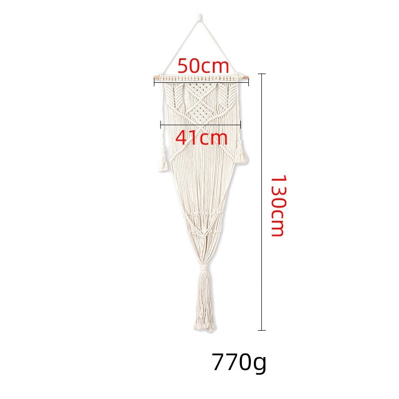 Macrame Hanging Pet Swing – Cozy Perch for All Seasons