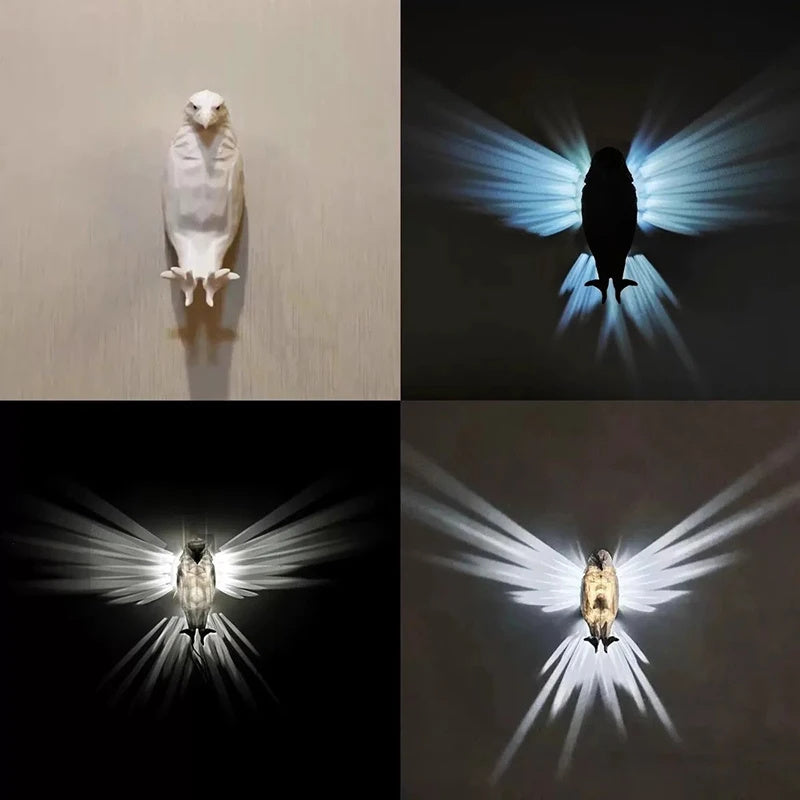 Owl & Eagle Atmosphere Lamp – Perfect for Unique Decor