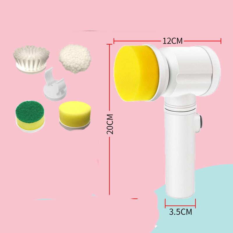 Smart Electric Dishwashing Scrubber – Rechargeable Kitchen Cleaning Brush for Sink & Stove