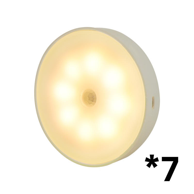 Wireless USB Motion Sensor Light – Rechargeable LED Puck Light