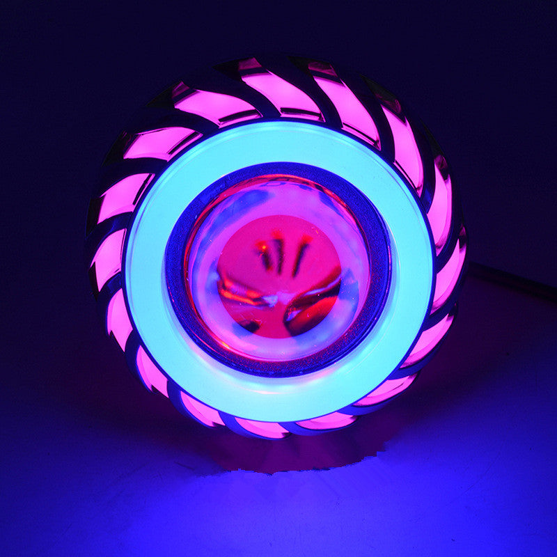 Universal Motorcycle LED Headlight – Super Bright Electric Car Lighting Modification Parts