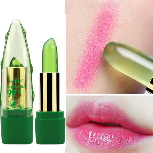 Aloe Vera Color Changing Lipstick – Hydrating Lip Balm Gloss