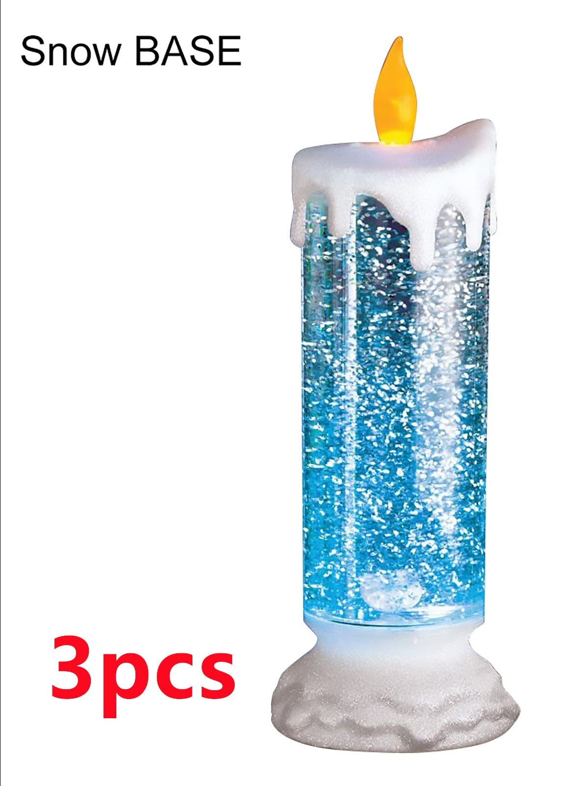Mini LED Candle for Bedroom – Color Changing Waterproof Night Light & Home Decor