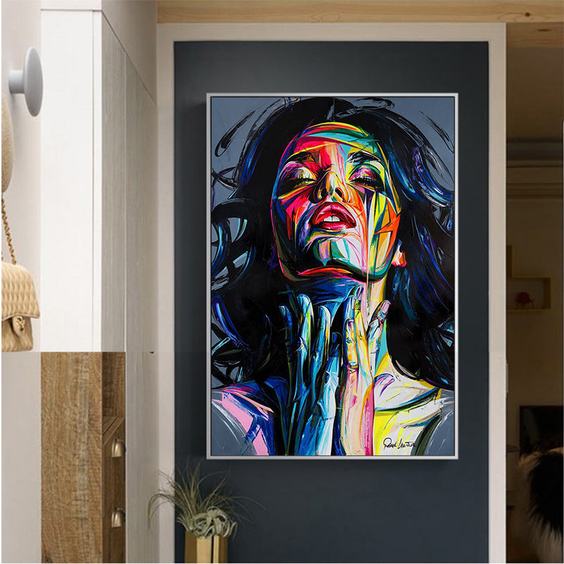 Stylish Home Decoration Painting – Modern Canvas Wall Art for Living Room & Bedroom Decor