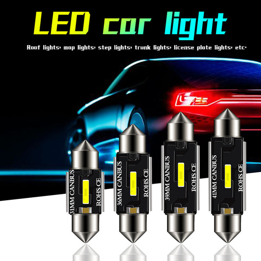 Car Interior LED Reading Light – USB Adjustable Clip Auto Night Lamp