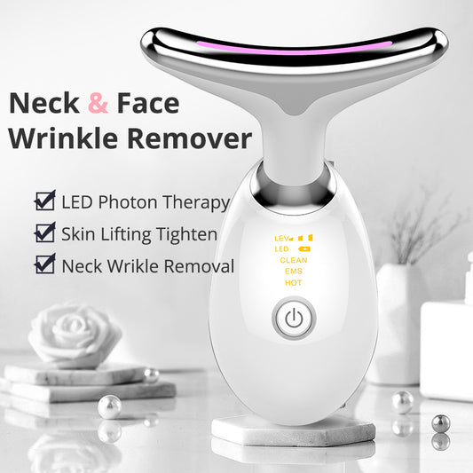 Skin Tightening Neck Massager – EMS Electric Anti-Aging Wrinkle Remover Device