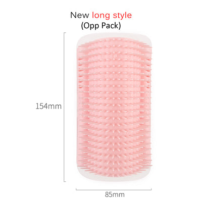Cat Self Grooming Massager – Wall Brush for Hair Removal & Anxiety Relief
