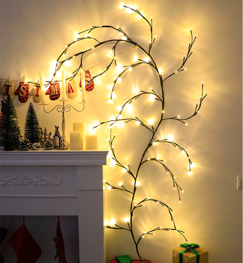 LED Rattan String Lights – Aesthetic Fairy Lights for Bedroom & Room Decor