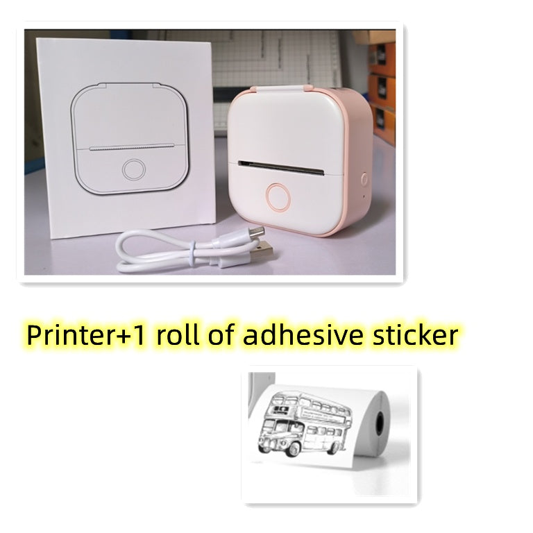 Mini Label & Photo Printer – Easy, Quick, Portable