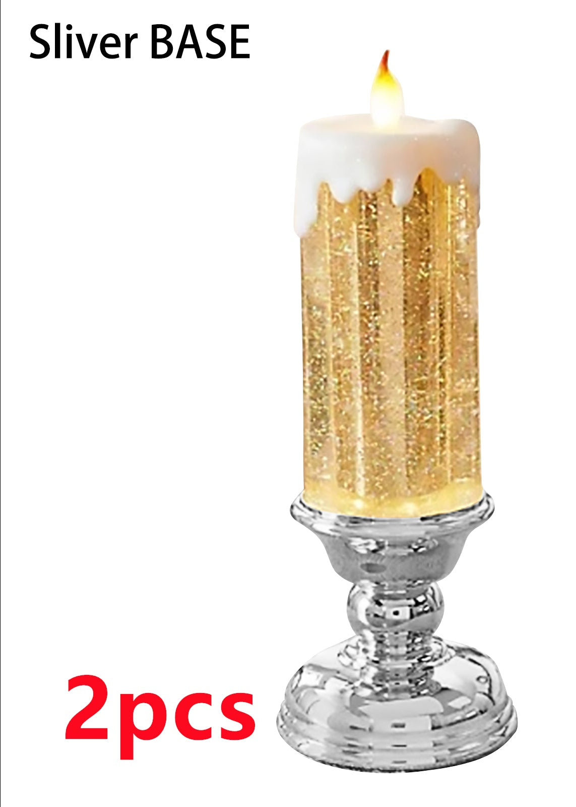 Mini LED Candle for Bedroom – Color Changing Waterproof Night Light & Home Decor