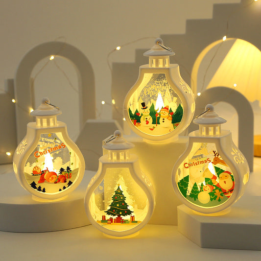 Christmas LED Candle Lamp Decoration – Romantic Holiday Ambient Light