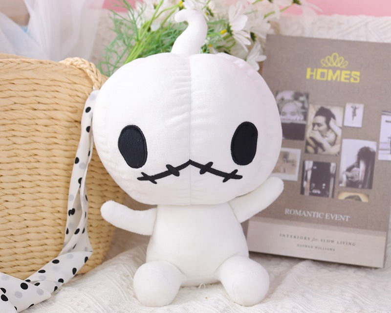 Halloween Plush Pumpkin Doll – Soft Holiday Stuffed Toy for Kids & Home Decor